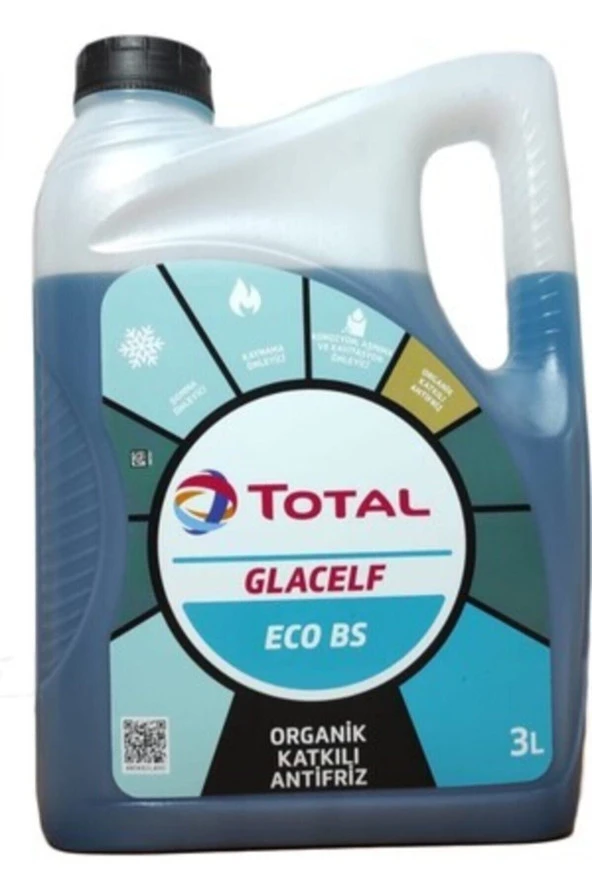 Glacelf Eco Bs Organik Katkılı Mavi Antifriz 3 Lt 2025 ÜRETİM ürün görseli 1