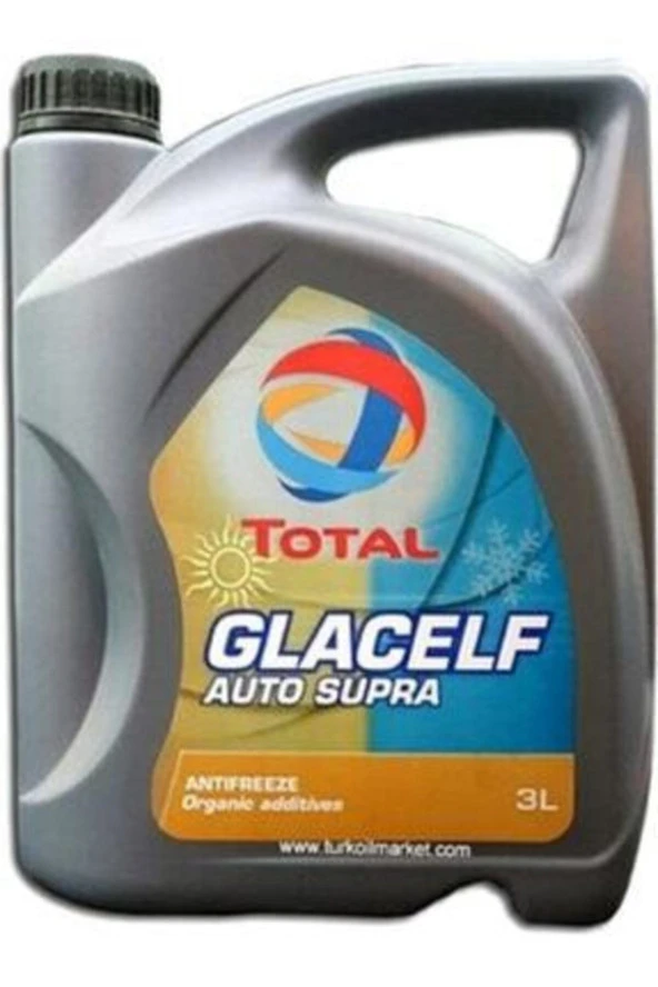 Glacelf Auto Supra Organik Yeşil Antifriz 3 Lt 2025 YENİ AMBALAJ ürün görseli 1