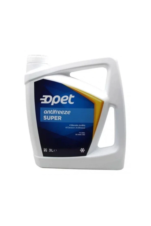 OPET Süper Antifriz Mavi 3lt ürün görseli 1