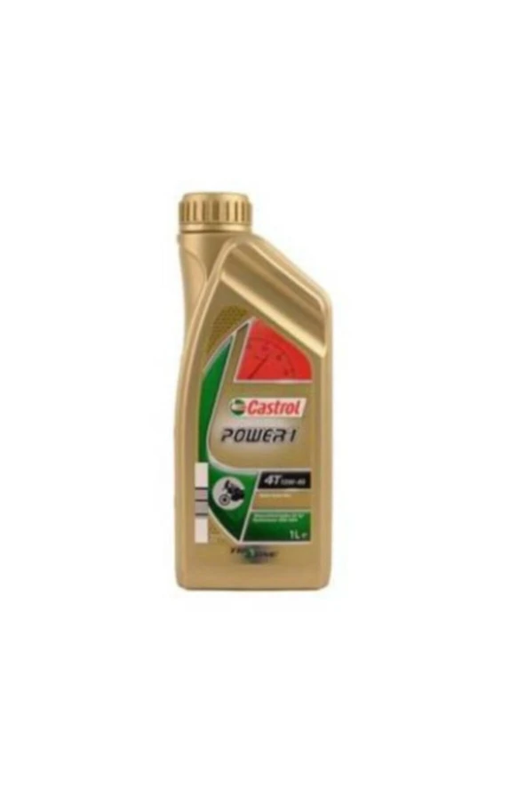 Castrol Motor Yağı Castrol Power 1 4t 10w40 1lt Vitesli Motor ürün görseli 1