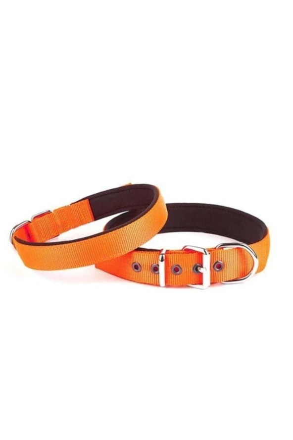 DOGGİE DSBT3010M ORANGE 3X42-50 CM TURUNCU BOYUN TASMA ürün görseli 1
