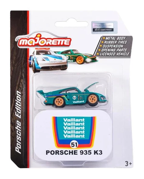 Majorette Porsche Deluxe Araçlar Porsche 935 K3 ürün görseli 1