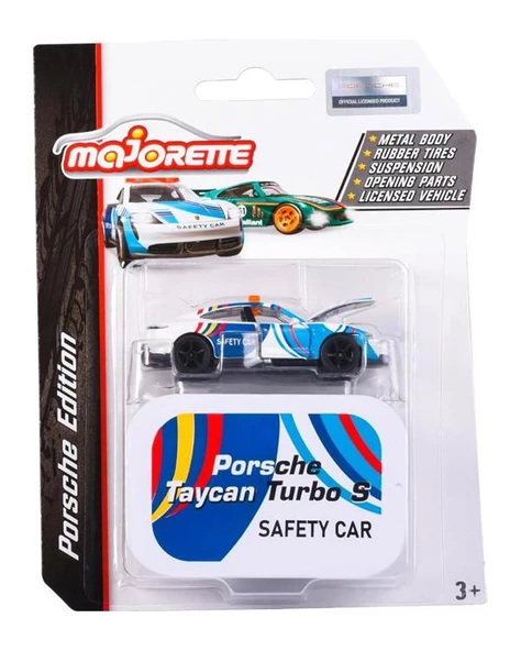 Majorette Porsche Deluxe Araçlar Porsche Taycan Turbo S ürün görseli 1