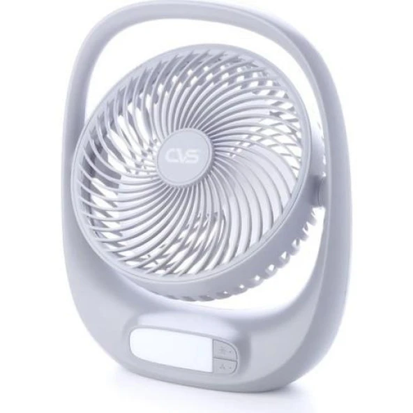 CVS DN 91026 Led Aydınlatmalı Portatif Masa Üstü Vantilatör ürün görseli 1