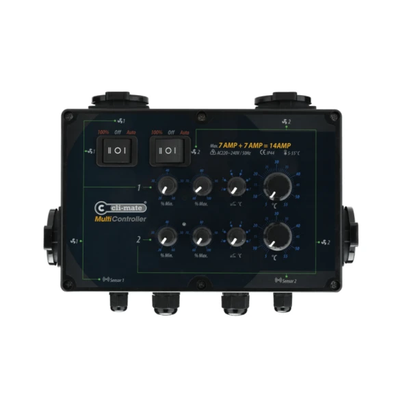Cli-mate Multi Kontrol Cihazı 7A+7A ürün görseli 1