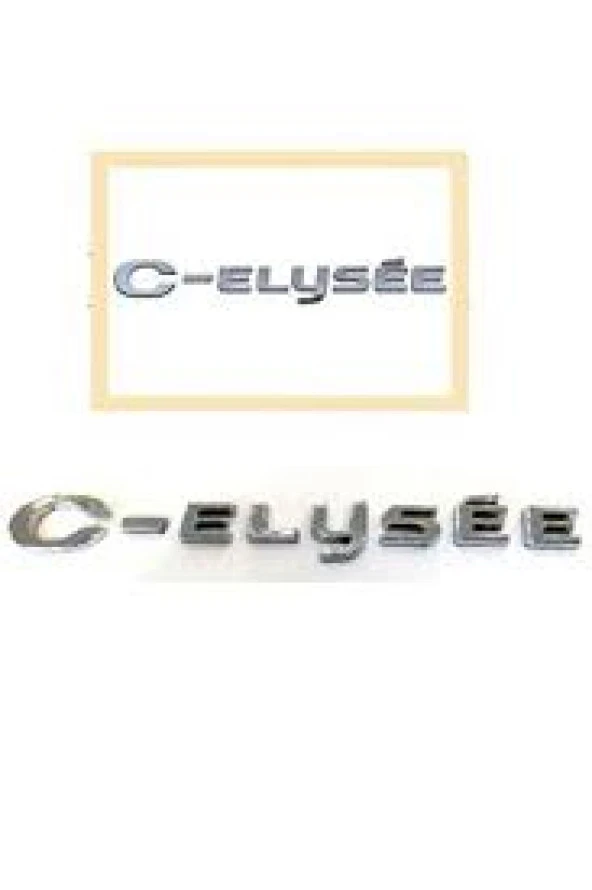 CITROEN C-ELYSEE BAGAJ YAZISI 96 784 851 80 ürün görseli 1