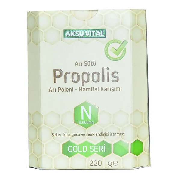 Arı Sütü Propolis Polen Bal Karışımı 220 Gr - Resim 3