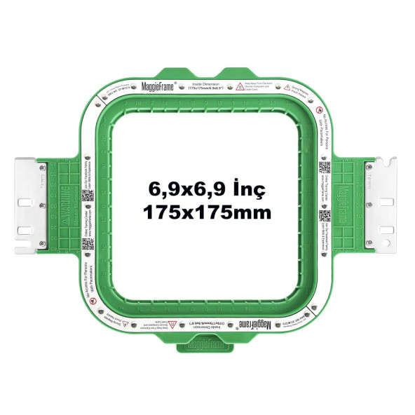 Mıknatıslı Nakış Makinesi Kasnağı 17,5Cm X 17,5Cm (Maggie Frame) ürün görseli 1