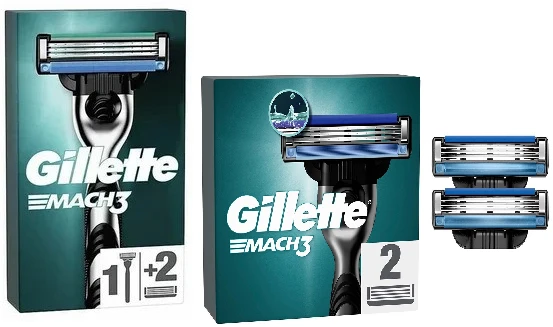 Gillette Mach3 4 Lü Tıraş Makinesi ürün görseli 1