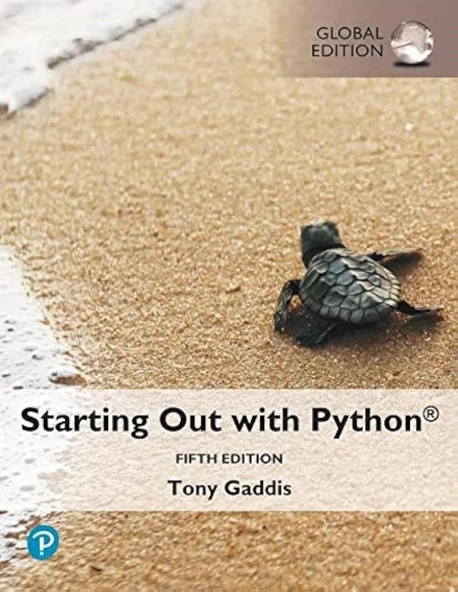 Starting Out with Python Global Edition 5th Edition Tony Gaddis ürün görseli 1