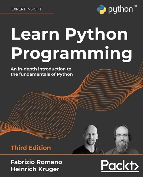 Learn Python Programming: An in-depth introduction to the fundamentals of Python 3rd ed. Romano Kruger ürün görseli 1
