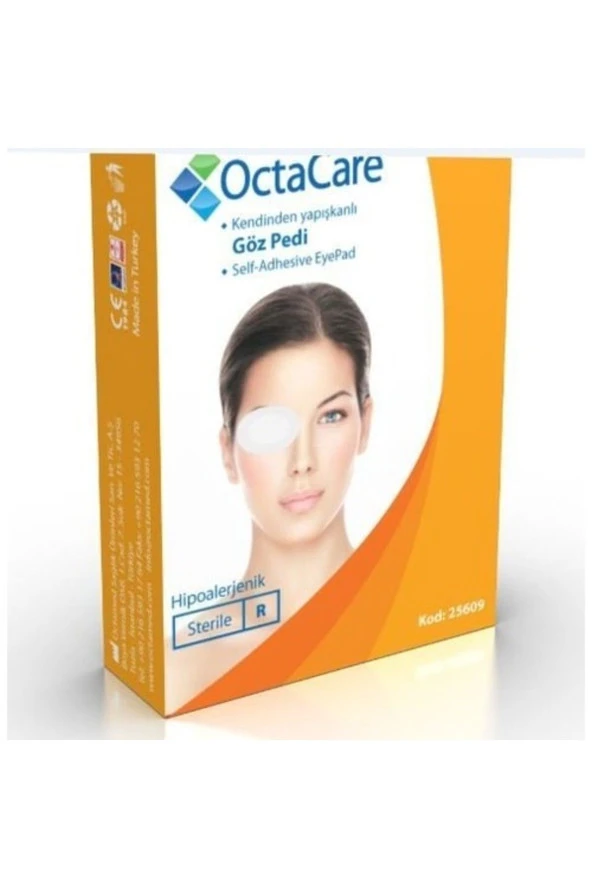 OCTACARE Yapışkanlı Göz Pedi ürün görseli 1