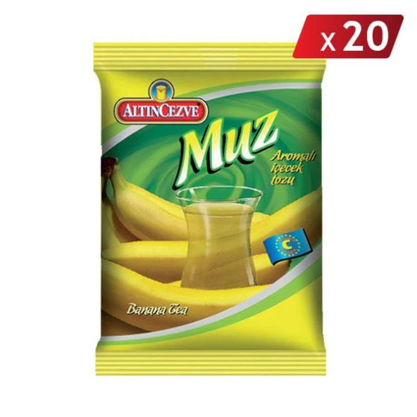 Altıncezve Muz Aromalı İçecek Tozu 250 Gr - 20Lİ PAKET ürün görseli 1