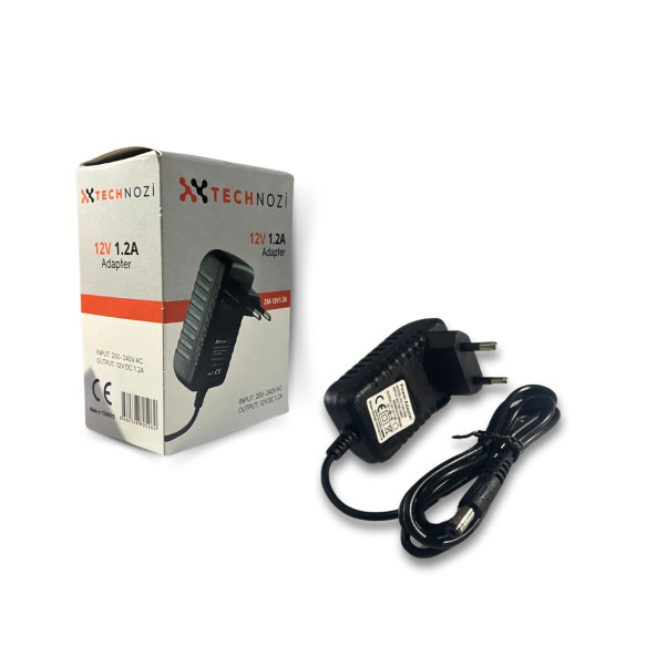 Technozi 12V 1.2A Adaptör ürün görseli 1