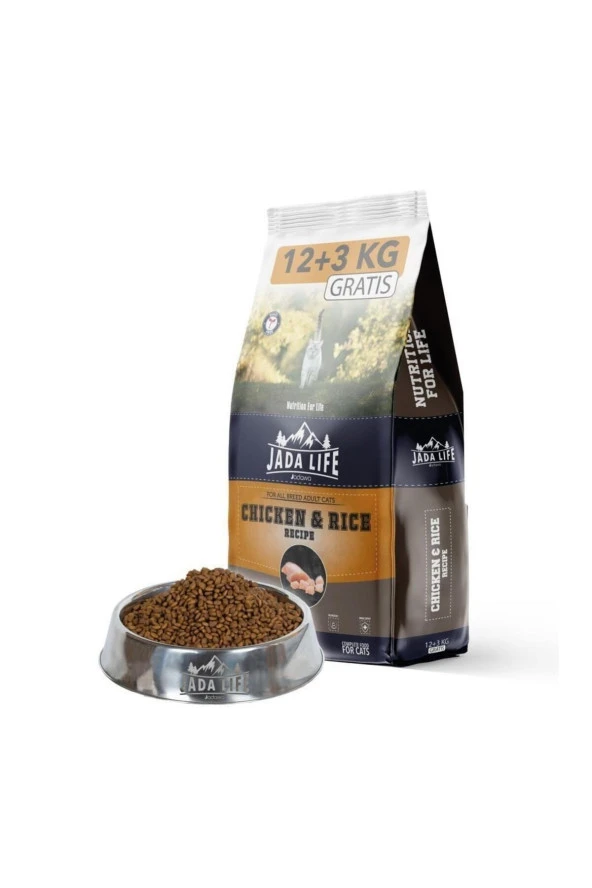 jadawa Jadava Tavuklu Yetişkin Kedi Maması 15 Kg ürün görseli 1