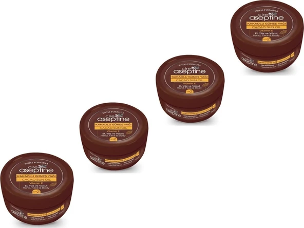 Cire Aseptine Sun Kakaolu Güneş Yağı Kavanoz 100 ml ürün görseli 1