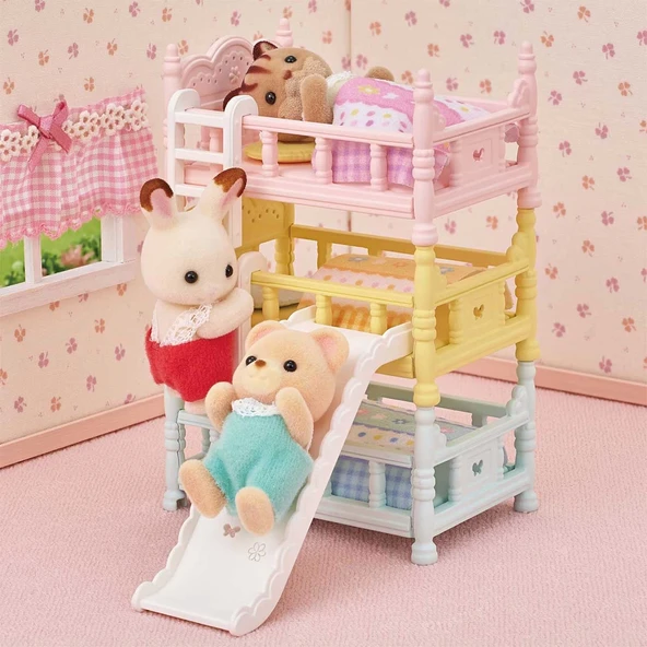 Sylvanian Families Üç Katlı Ranza Seti 5741 - Resim 4