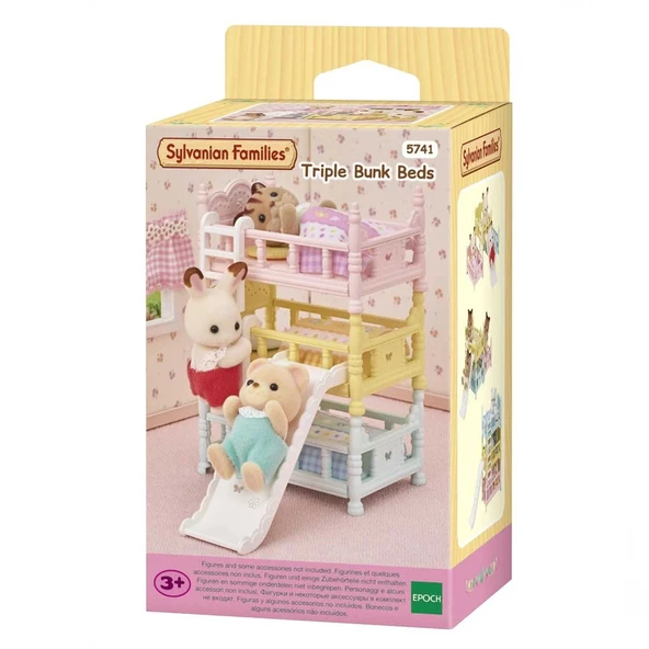 Sylvanian Families Üç Katlı Ranza Seti 5741 - Resim 6