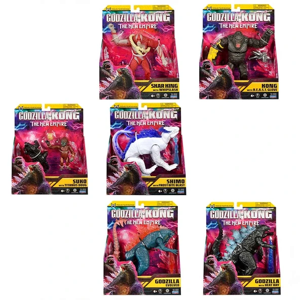 Godzilla Kong Aksiyon Figürü 15 cm MN303000 - 1  Adet Stokta Olan Gönderilir ürün görseli 1