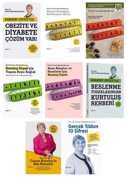 Prof. Dr. Canan Karatay Seti 8 Kitap ürün görseli 1