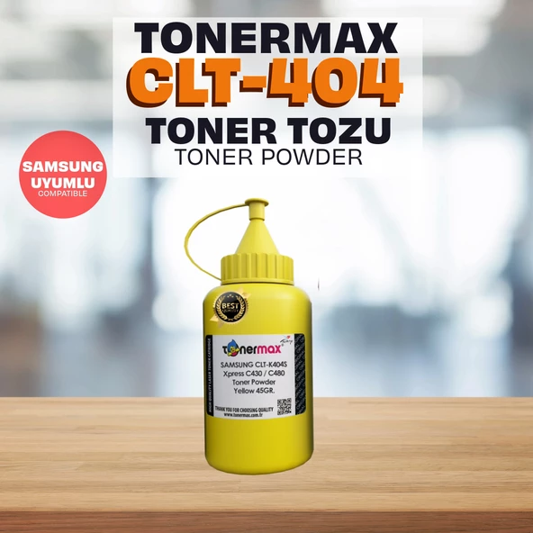 Samsung CLT-K404S Toner Tozu Sarı/ Xpress C430 / Xpress C480 ürün görseli 1