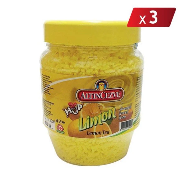 Altıncezve Granül Limon Aromalı İçecek Tozu 300 Gr - 3LÜ PAKET ürün görseli 1