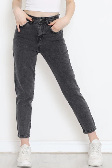 Boyfriend Kot Pantolon Füme - 18224.1431. ürün görseli 1