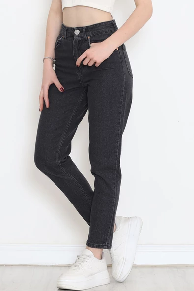 Boyfriend Kot Pantolon Füme - 18222.1431. ürün görseli 1