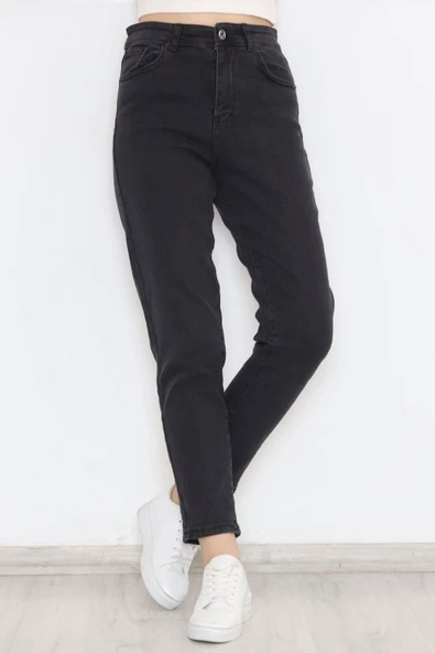 Boyfriend Kot Pantolon Koyufüme - 11917.1431. ürün görseli 1