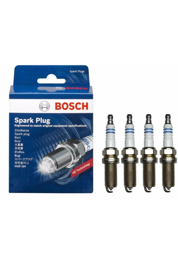 Bosch  Albea Palıo Doblo 1.2 16v Ateşleme Bujisi Takım Yr7dc Bosch ürün görseli 1