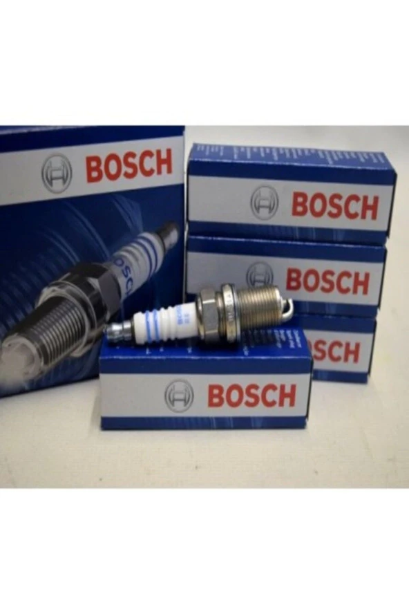 Bosch  Fiat Siena 1.4 I.e (04.1997 - 02.1999) Nikel Itriyum Buji Takımı 4 Adet Bosch - 0242235666 ürün görseli 1