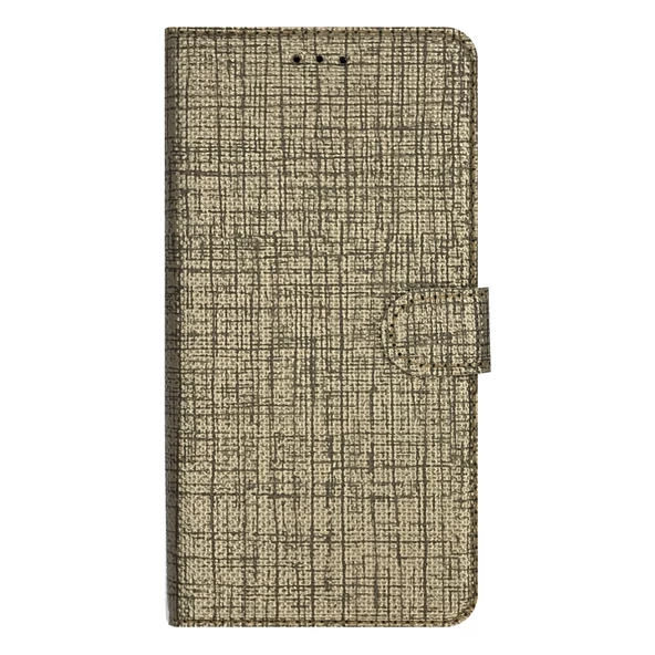 Huawei P40 Lite Kılıf FitCase Fabric Kapaklı Cüzdanlı - Resim 3