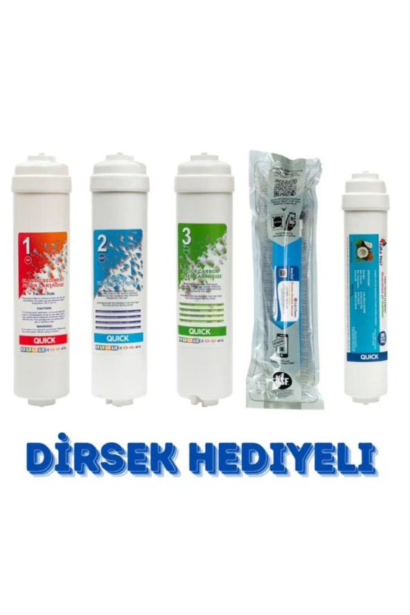 Kapalı Kasa Su Arıtma Cihazı Filtresi 5 Li Set Lg Membran ürün görseli 1