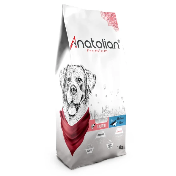 Anatolian Premium Somonlu Yetişkin Köpek Maması 18 kg ürün görseli 1