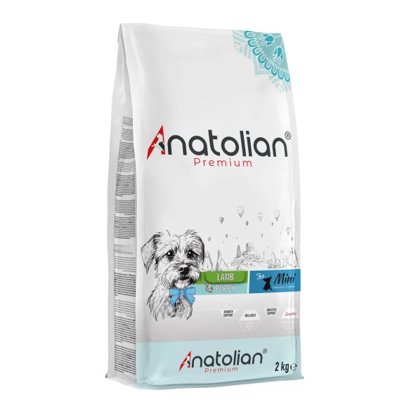 Anatolian Premium Mini Puppy Lamb Kuzulu Küçük Irk Yavru Köpek Maması 4 Kg ürün görseli 1
