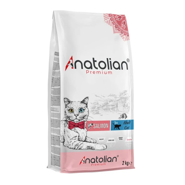 Anatolian Premium Adult Salmon Somonlu Yetişkin Kedi Maması 4 Kg ürün görseli 1