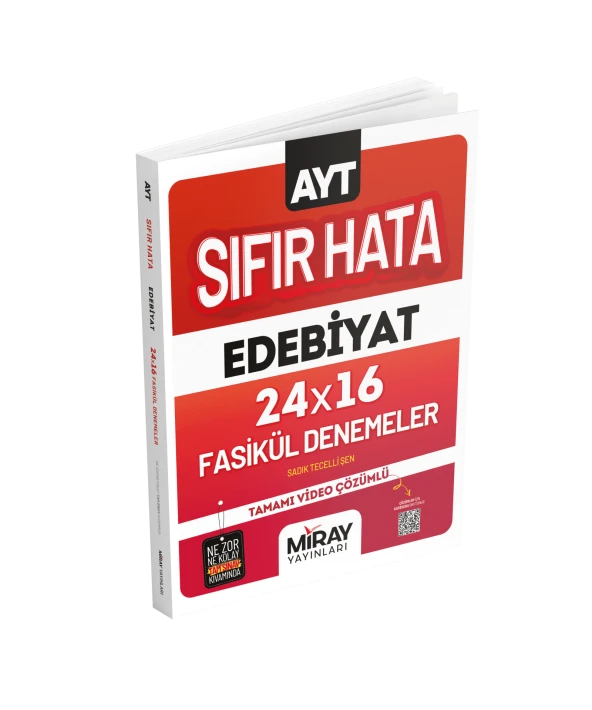 Miray 2024 Ayt Edebiyat 16 Sıfır Hata Deneme ürün görseli 1
