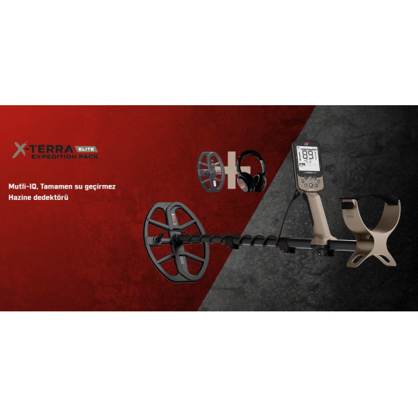 Minelab X TERRA ELİTE Expedition Pack - Define Grup Dedektör - Resim 2