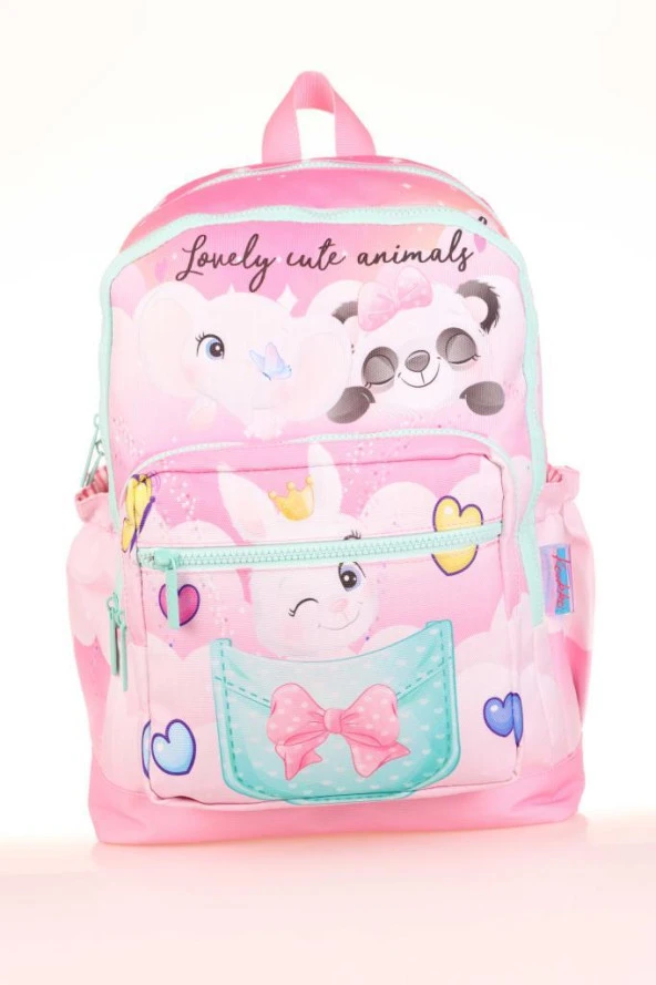 Kaukko Kids Sırt Çantası Layer Animals L5196 ürün görseli 1