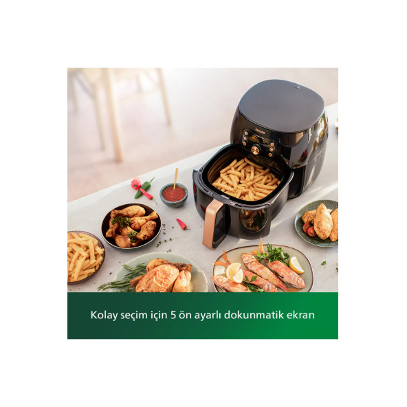 Philips Airfryer Xxl Smart Sensing Hd9867/90 - Resim 2