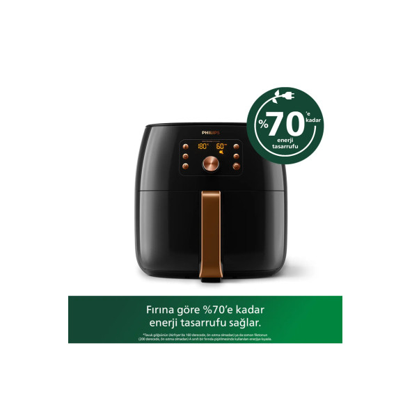 Philips Airfryer Xxl Smart Sensing Hd9867/90 - Resim 3