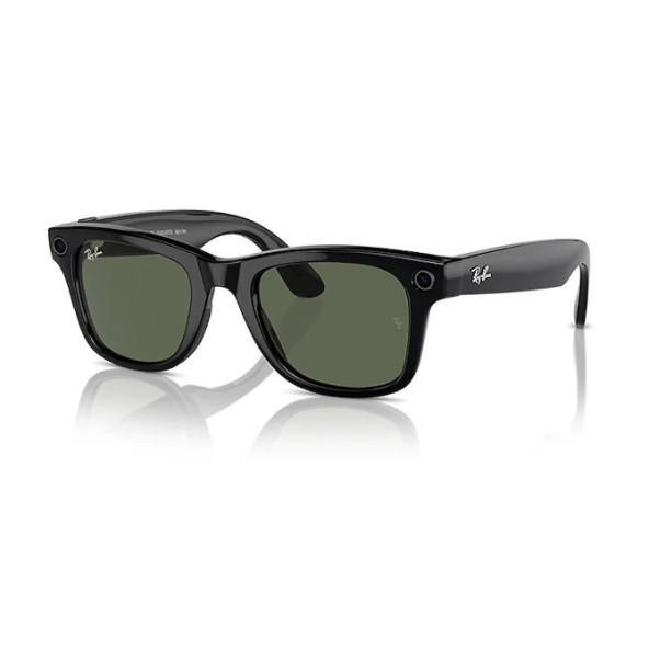 Ray-Ban Meta Wayfarer RW4006 601/71 Parlak Siyah-Yeşil Akıllı Gözlük ürün görseli 1