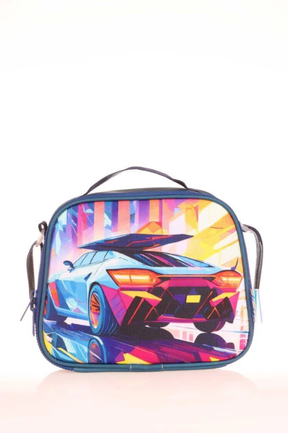 Kaukko Kids Beslenme Çantası Layer Car L7183 ürün görseli 1
