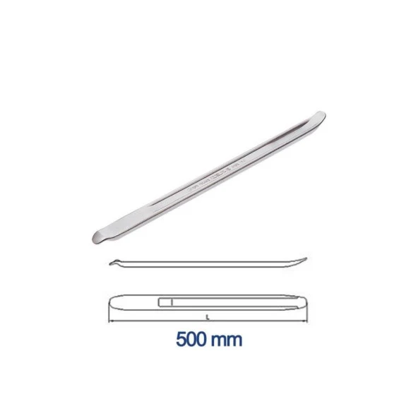 İzeltaş 6350 Levye Oluklu Krom Kaplı 500 mm ürün görseli 1