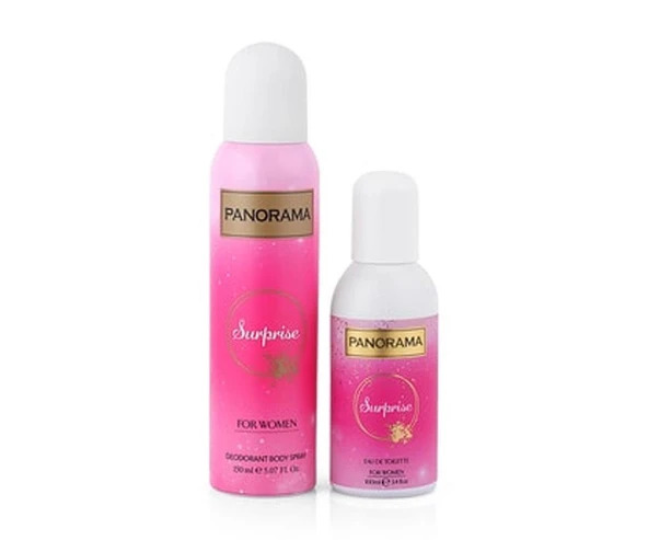 Panorama Surprise For Women Eau De Women Kadın Edt 100 Ml + 150 Ml Deodorant Set ürün görseli 1