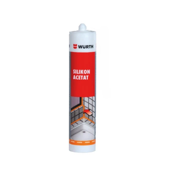 Würth Silikon Asetat Şeffaf 310 ML ürün görseli 1