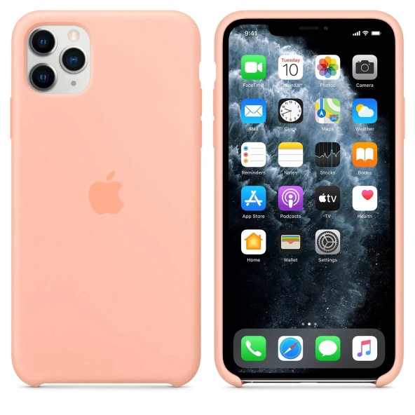 Cda Store Apple iPhone 11 Pro için Silikon Kılıf Orjinal - Resim 3
