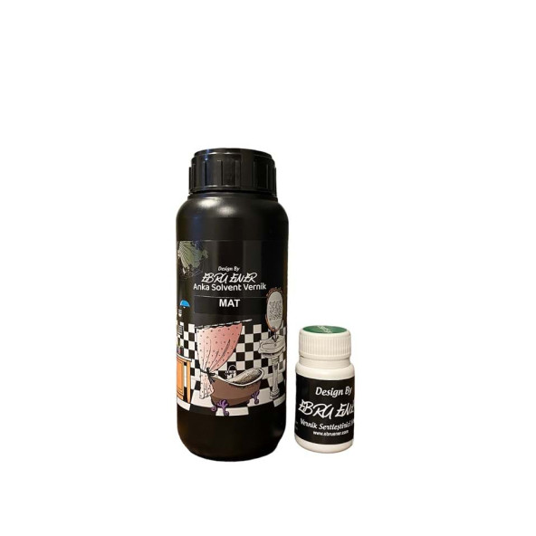 Ebru Ener Anka Solvent Vernik Mat 250 gr. ürün görseli 1