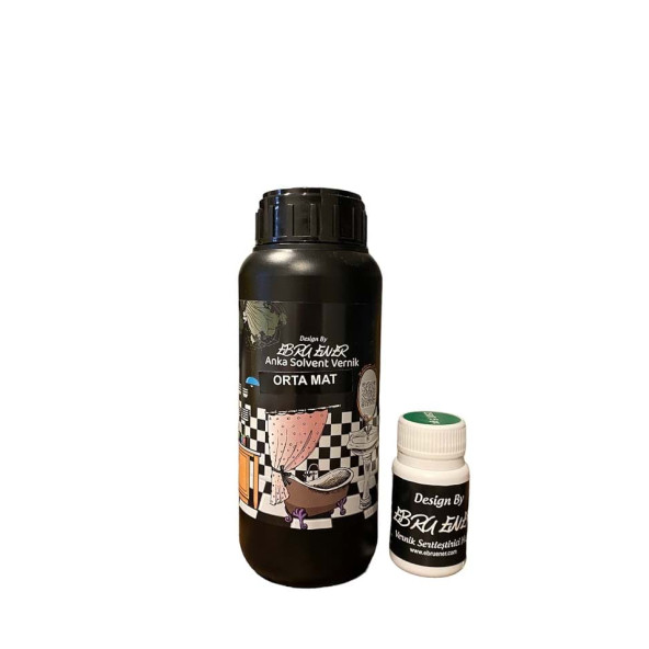 Ebru Ener Anka Solvent Vernik Orta Mat 250 gr. ürün görseli 1