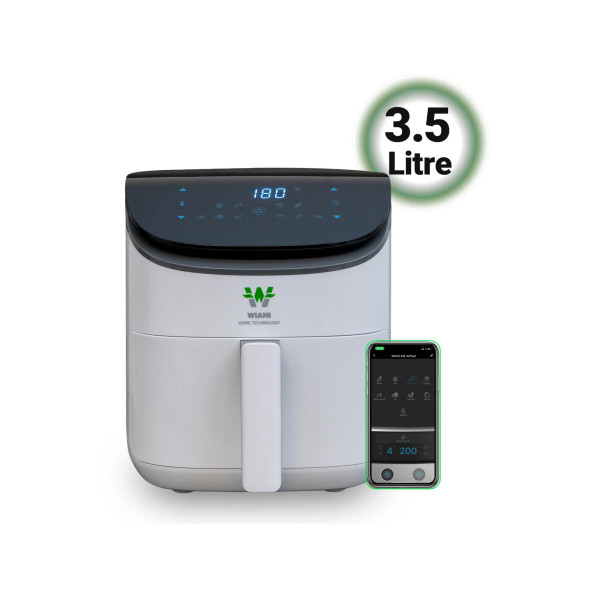 Wiami Wiami Air Fryer 3.5 Litre Beyaz Akıllı Fritöz ürün görseli 1